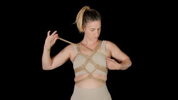 Self-Tied Butterfly Harness